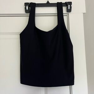 Abercrombie & Fitch Black Fitted Workout Tank Top